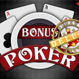 Bonus Poker Deluxe - 3 Hands online game logo by RTG (Reel Time Gaming) on goldrun-nl.nl