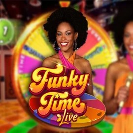 Funky Time logo by Evolution at GoldRun Casino