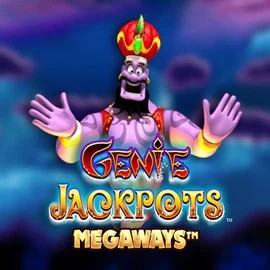 Jackpots logo of Genie Jackpots Megaways from Blueprint Gaming at GoldRun Casino
