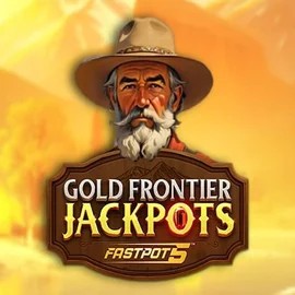 Gold Frontier Jackpots FastPot5 casino game by Yggdrasil – featured logo at GoldRun Casino