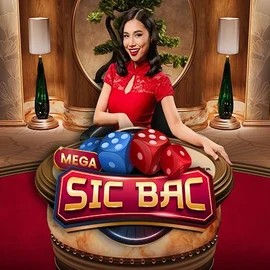Mega Sic Bac slot logo by Pragmatic Play at GoldRun Casino