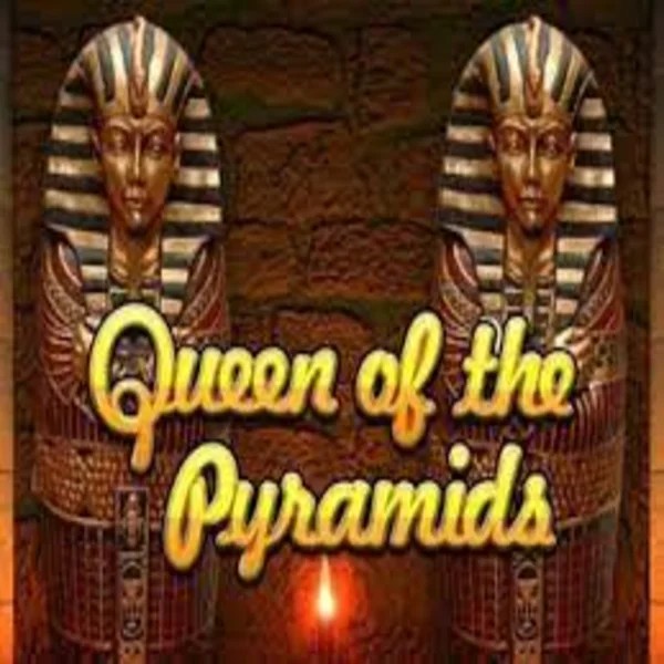 Slots logo of Queen of the Pyramids from Playtech at GoldRun Casino