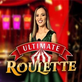 Official Live Casino logo: Ultimate Roulette by Ezugi at GoldRun Casino
