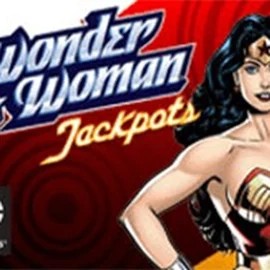 Wonder Woman Jackpots logo by Amaya GoldRun Casino